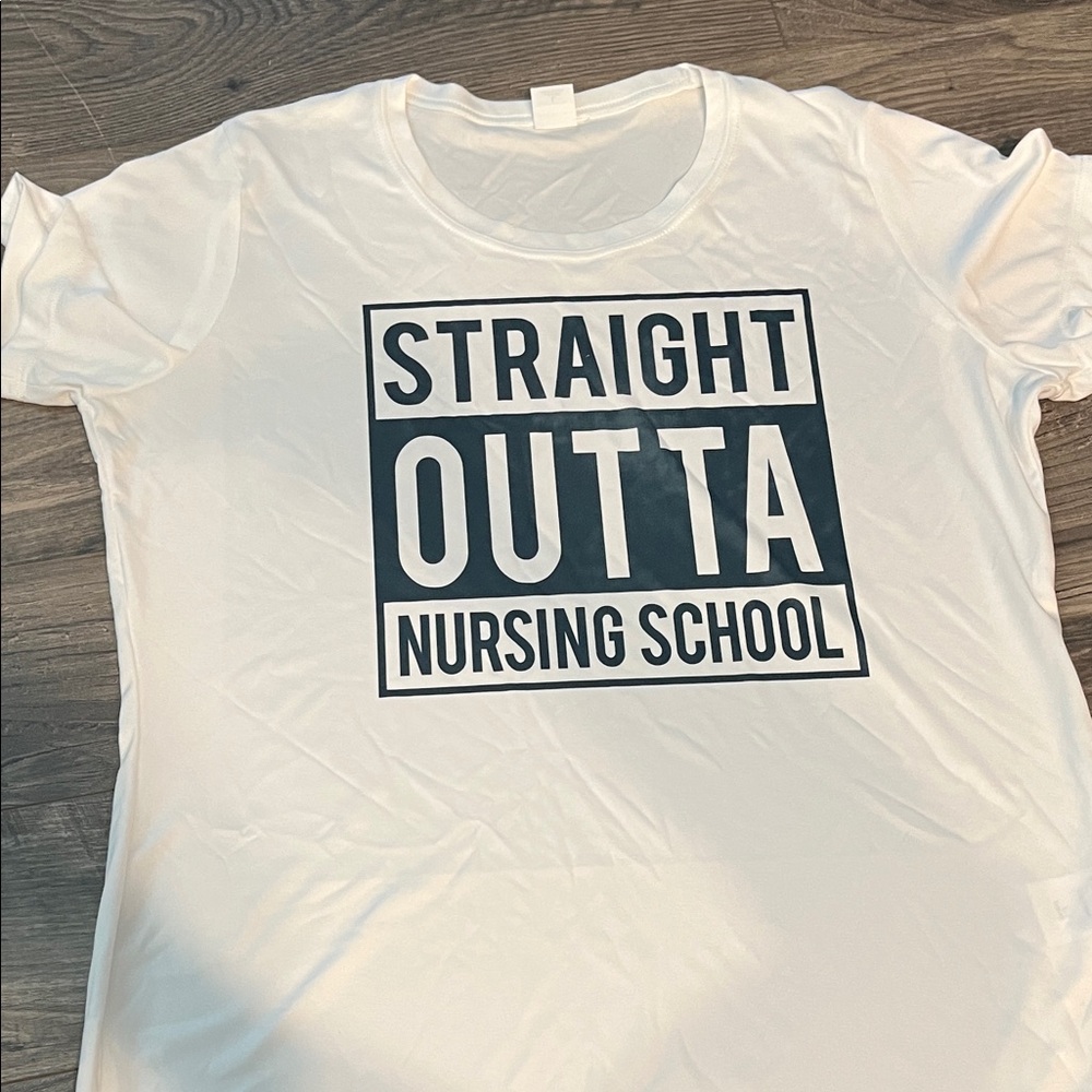 Sport-Tek White Ladies Tee